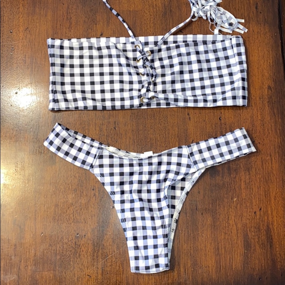 two piece swimsuit